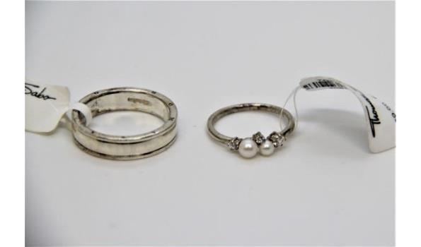 2 zilveren ringen m64/54 (WKP 198€)